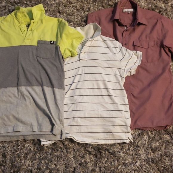 ⚡SALE⚡3 MENS SHIRTS SZ S - Picture 1 of 7